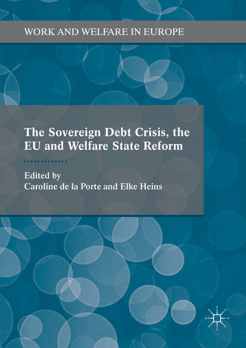 Book cover of The Sovereign Debt Crisis, the EU and Welfare State Reform