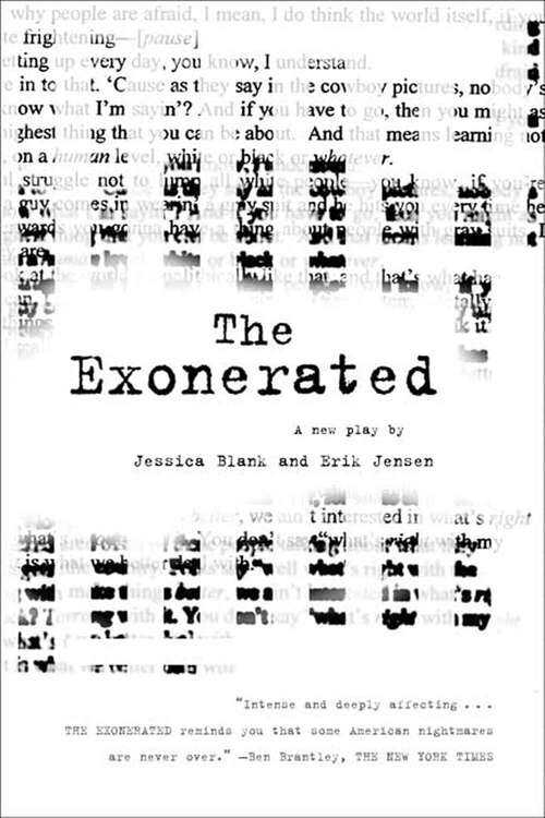 Book cover of The Exonerated: A Play