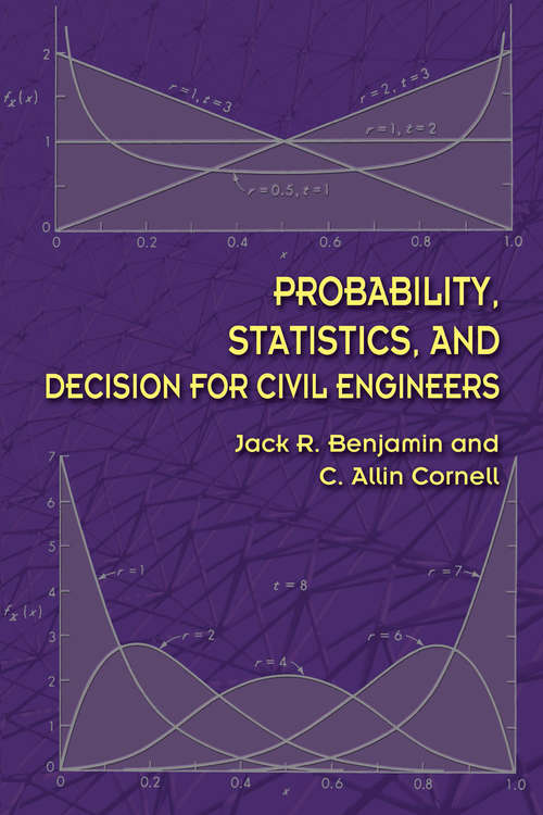 Book cover of Probability, Statistics, and Decision for Civil Engineers (Dover Books on Engineering)