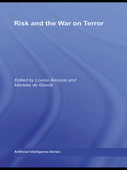 Book cover of Risk and the War on Terror