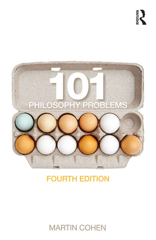 Book cover of 101 Philosophy Problems (4)