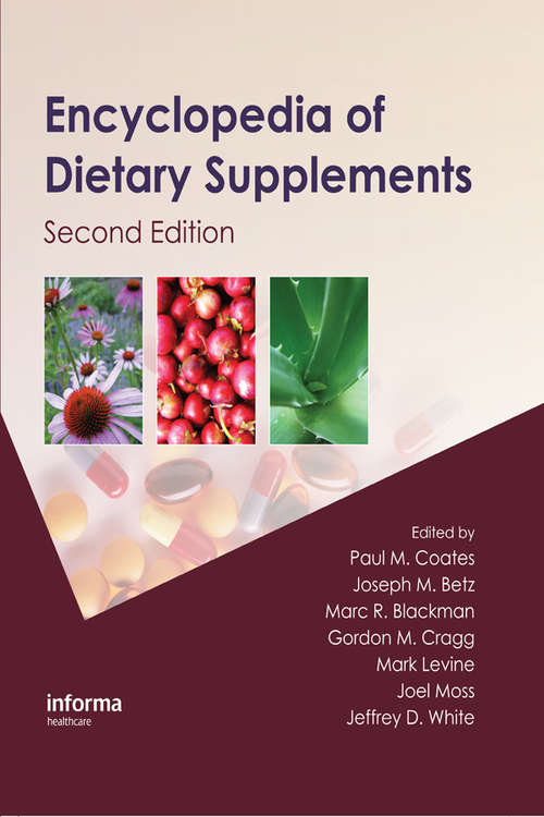 Book cover of Encyclopedia of Dietary Supplements (2)