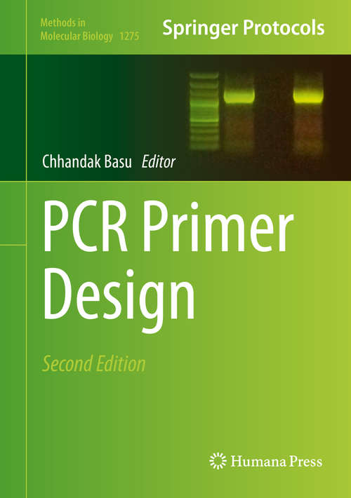 Book cover of PCR Primer Design