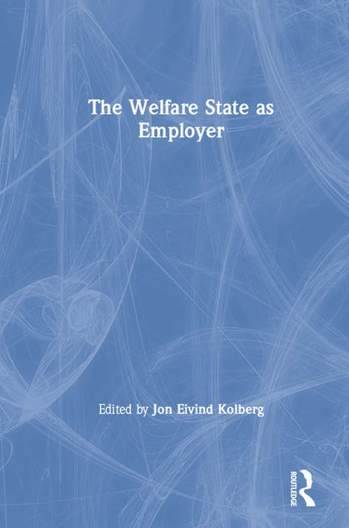 Book cover of The Welfare State as Employer