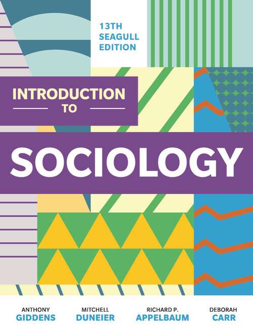 Book cover of Introduction to Sociology (Seagull Thirteenth Edition) (Seagull Thirteenth Edition)