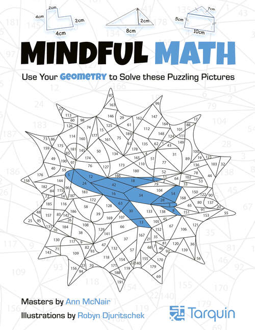Book cover of Mindful Math 2: Use Your Geometry to Solve These Puzzling Pictures (Mindful Math #2)