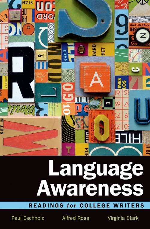 Book cover of Language Awareness: Readings For College Writers (Twelfth Edition)