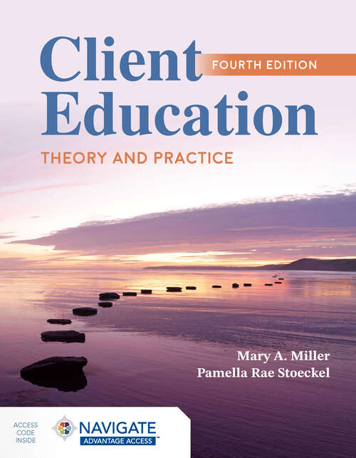 Book cover of Client Education: Theory and Practice