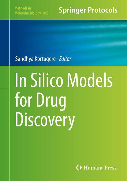 Book cover of In Silico Models for Drug Discovery