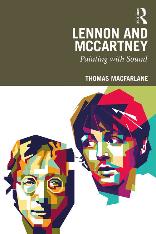 Book cover of Lennon and McCartney: Painting with Sound