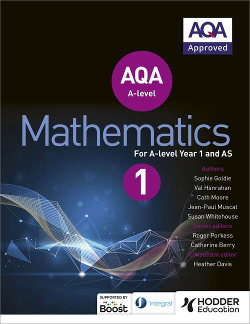 Book cover of AQA A Level Mathematics Year 1 (AS)
