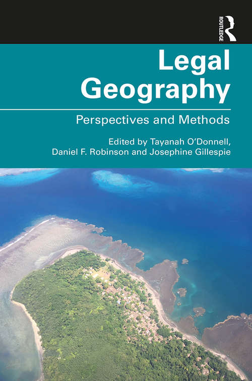 Book cover of Legal Geography: Perspectives and Methods