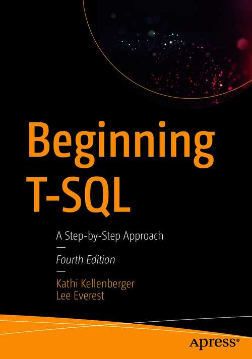 Book cover of Beginning T-SQL: A Step-by-Step Approach (4th ed.)