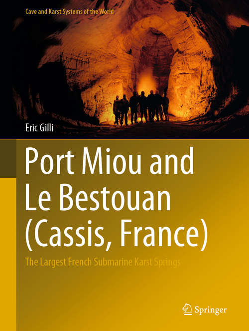 Book cover of Port Miou and Le Bestouan: The Largest French Submarine Karst Springs (1st ed. 2021) (Cave and Karst Systems of the World)
