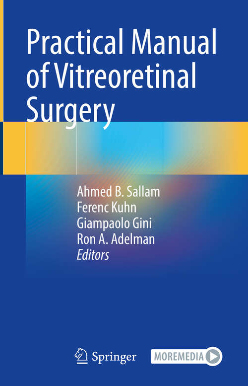 Book cover of Practical Manual of Vitreoretinal Surgery (2024)