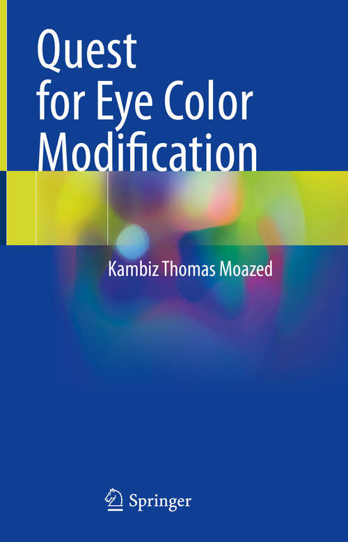 Book cover of Quest for Eye Color Modification (2024)