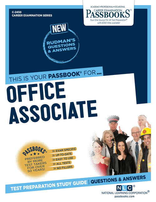 Book cover of Office Associate: Passbooks Study Guide (Career Examination Series)