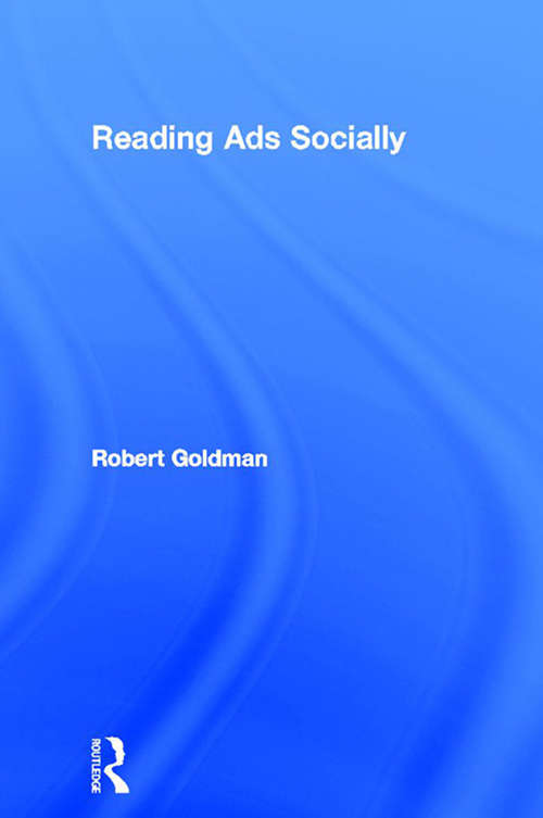 Book cover of Reading Ads Socially