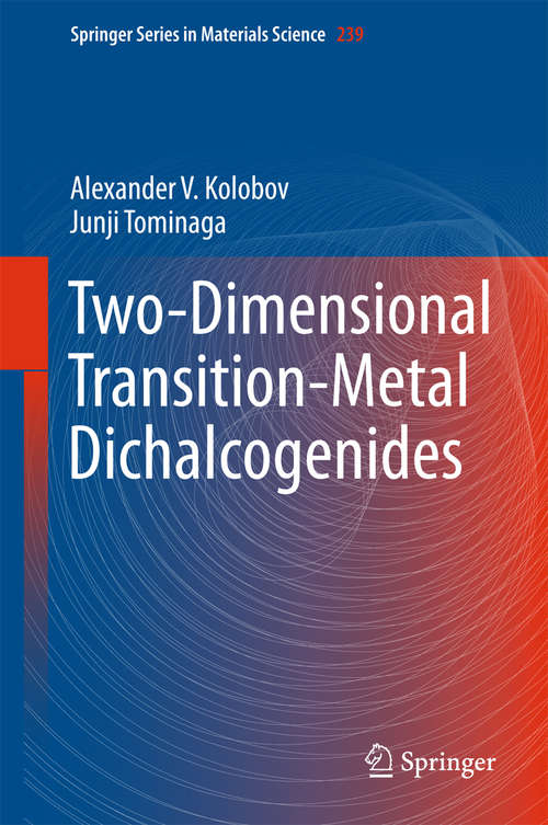 Book cover of Two-Dimensional Transition-Metal Dichalcogenides