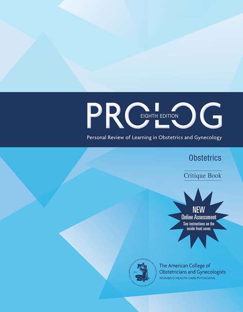 Book cover of PROLOG: Assessment And Critique (9) (Prolog)
