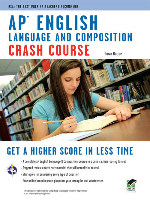 Book cover of AP English Language & Composition Crash Course