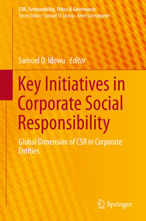 Book cover of Key Initiatives in Corporate Social Responsibility