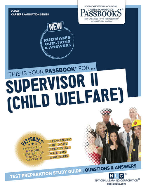 Book cover of Supervisor II (Child Welfare): Passbooks Study Guide (Career Examination Series)