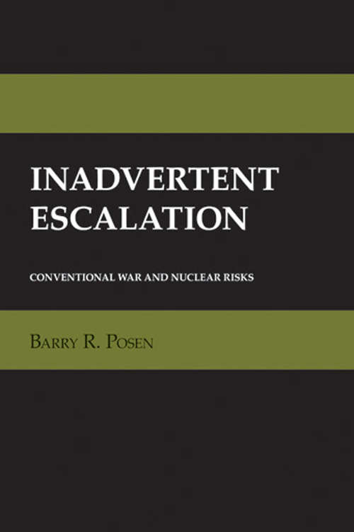 Book cover of Inadvertent Escalation