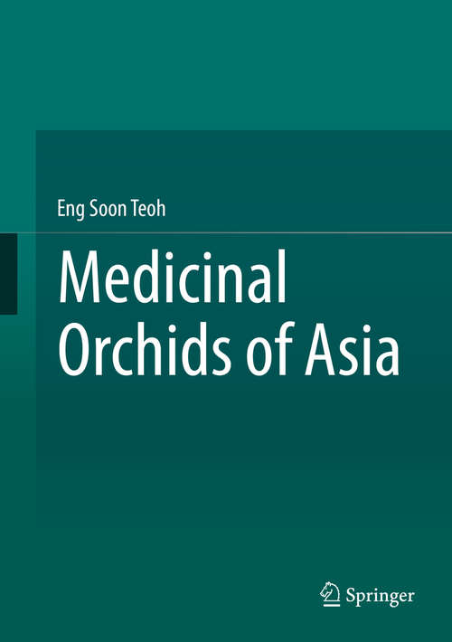 Book cover of Medicinal Orchids of Asia