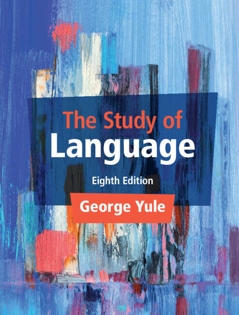 Book cover of The Study of Language (4)
