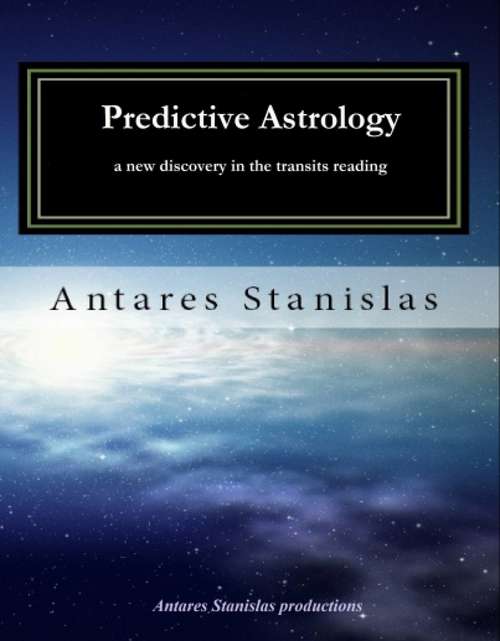 Book cover of Predictive Astrology,  a new discovery in the transits reading