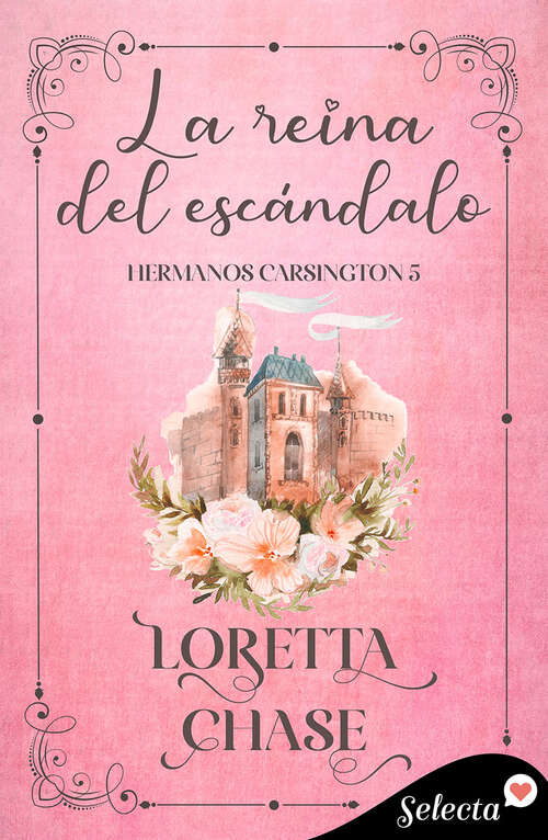 Book cover of La reina del escándalo (Hermanos Carsington: Volumen 5)