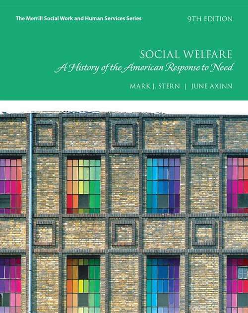 Book cover of Social Welfare: A History Of The American Response To Need (Ninth Edition)