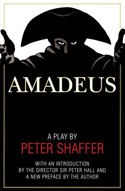 Book cover of Amadeus: A Play by Peter Shaffer