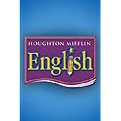Book cover of Houghton Mifflin: English [Grade 6]