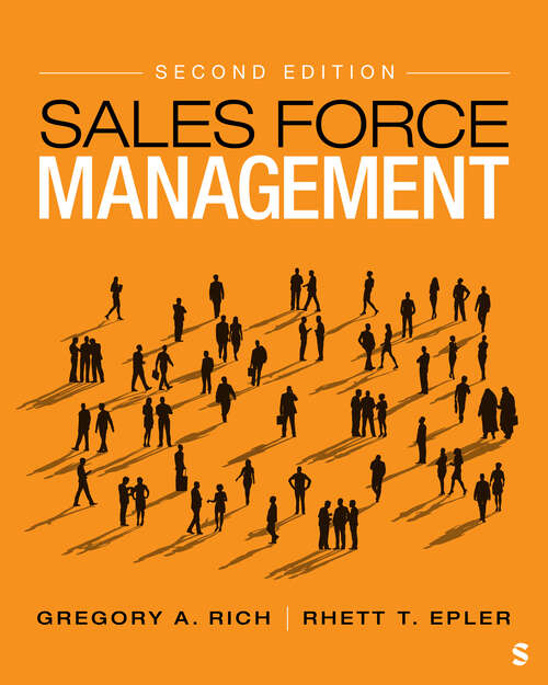 Book cover of Sales Force Management (Second Edition)