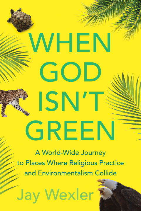 Book cover of When God Isn't Green: A World-Wide Journey to Places Where Religious Practice and Environmentalism Collide