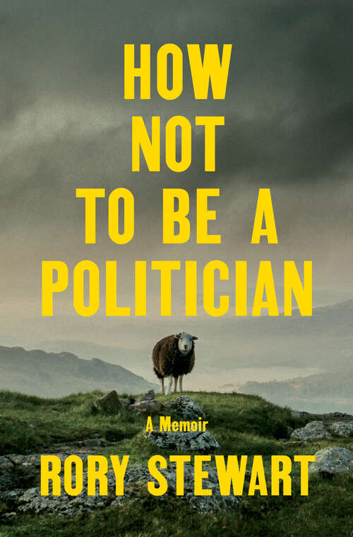 Book cover of How Not to Be a Politician: A Memoir