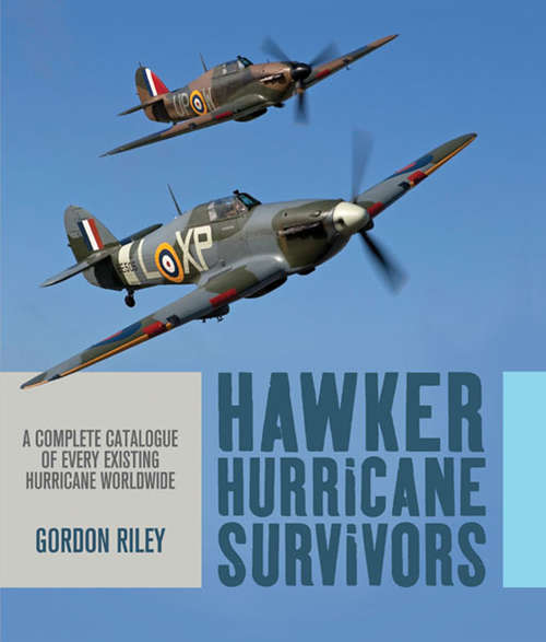 Book cover of Hawker Hurricane Survivors: A Complete Catalogue of Every Existing Hurricane Worldwide