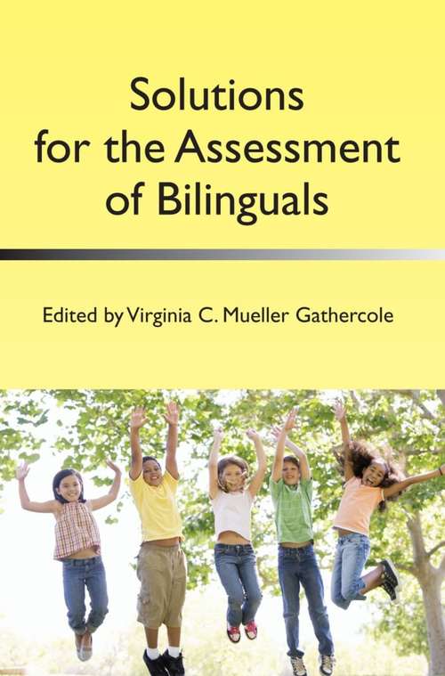 Book cover of Solutions for the Assessment of Bilinguals