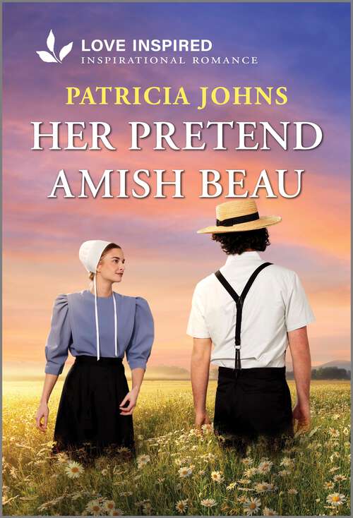 Book cover of Her Pretend Amish Beau: An Uplifting Inspirational Romance (Original) (Amish Country Matches #5)