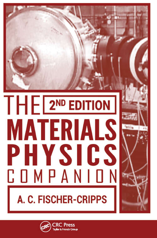 Book cover of The Materials Physics Companion (2)