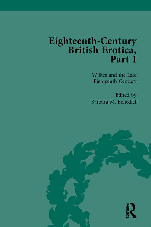 Book cover of Eighteenth-Century British Erotica, Part I vol 4