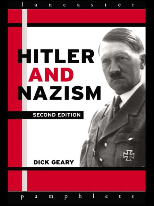 Book cover of Hitler and Nazism