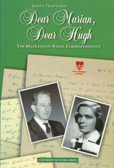 Book cover of Dear Marian, Dear Hugh: The Maclennan-Engel Correspondence