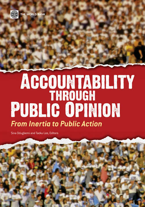 Book cover of Accountability through Public Opinion