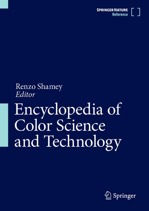 Book cover of Encyclopedia of Color Science and Technology (2nd ed. 2023)