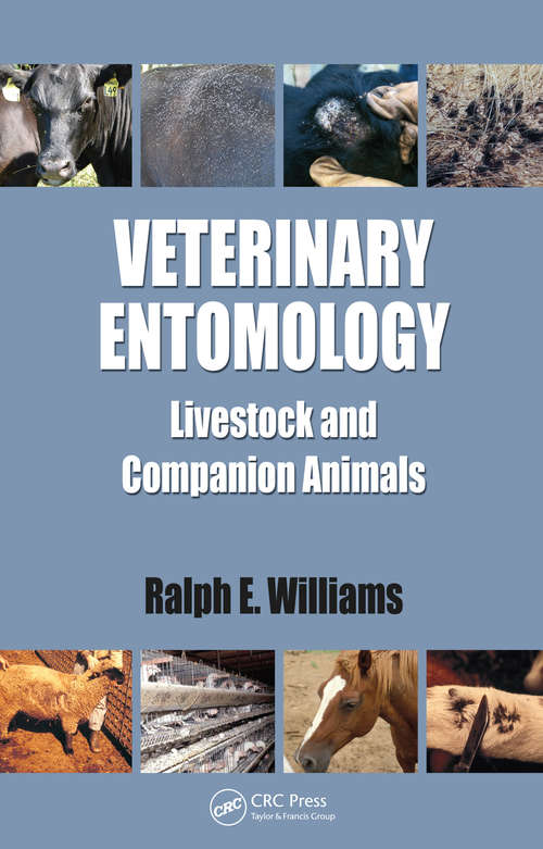 Book cover of Veterinary Entomology: Livestock and Companion Animals (1)