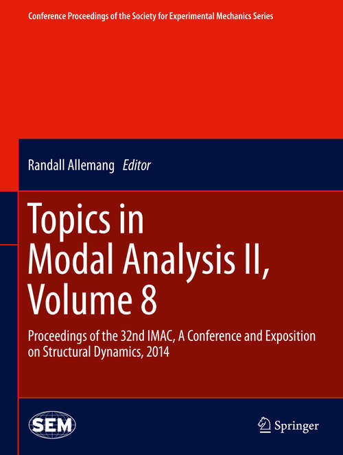 Book cover of Topics in Modal Analysis II, Volume 8