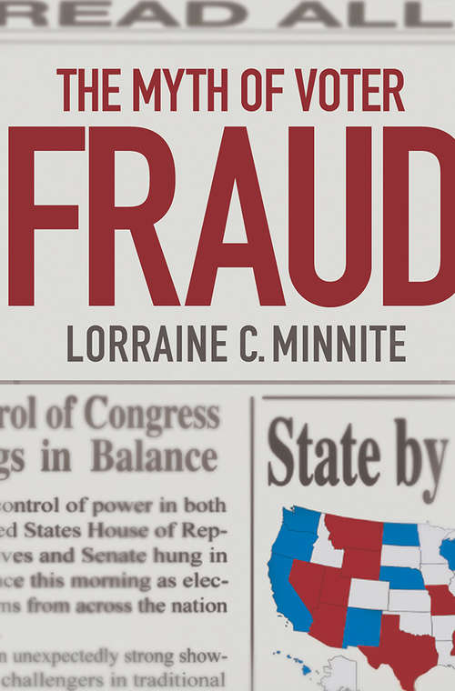 Book cover of The Myth of Voter Fraud
